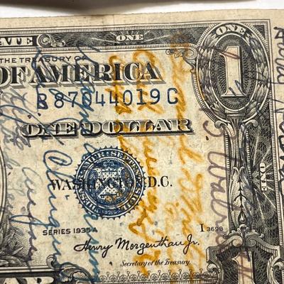 Sale Photo Thumbnail #151: Writing is on both bills