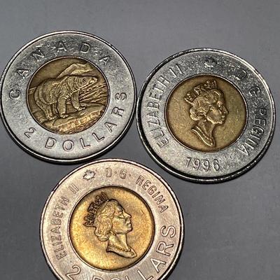 Sale Photo Thumbnail #196: Total (3) coins. See pics