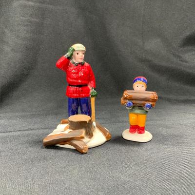 Lot 57 | Woodsman and Boy