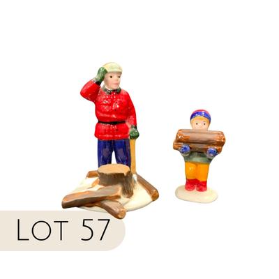Lot 57 | Woodsman and Boy