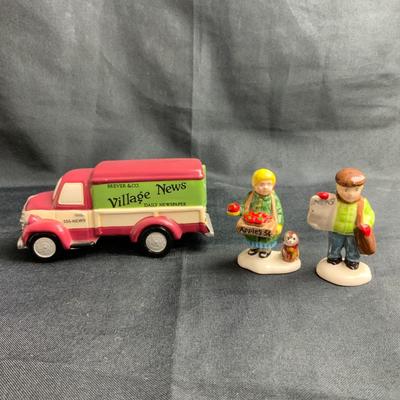 Lot 93 | Village News Delivery | Newsboy | Apple Girl