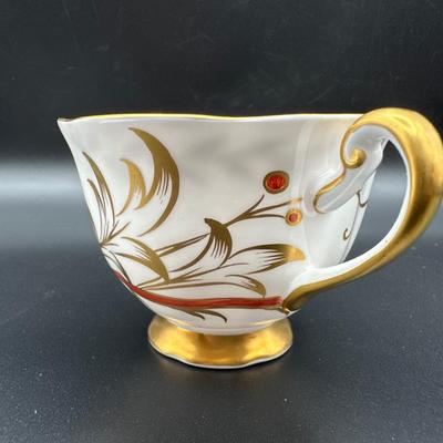 Vintage Royal Chelsea Cup and Saucer - Made in England, English Bone China