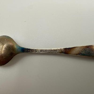 Assorted Sterling Silver Salt Serving Spoons