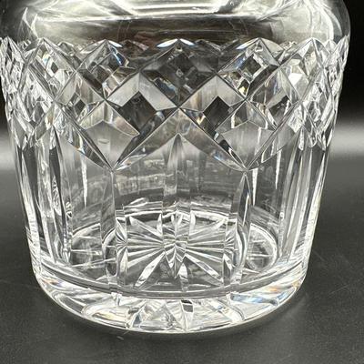WATERFORD Lismore Cut Crystal Biscuit Jar
