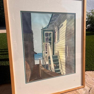 Watercolor by Jean McCallister, Hermosa Beach California Artist