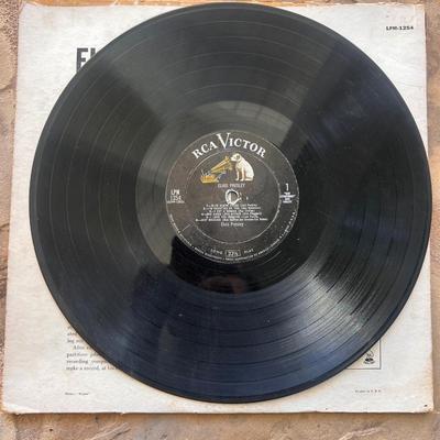 ELVIS PRESLEY Self Titled Vinyl 1st Pressing Rca Lpm-1254 - Hollywood