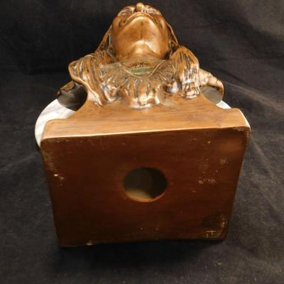 Vintage Plaster Native American Bust 17"
