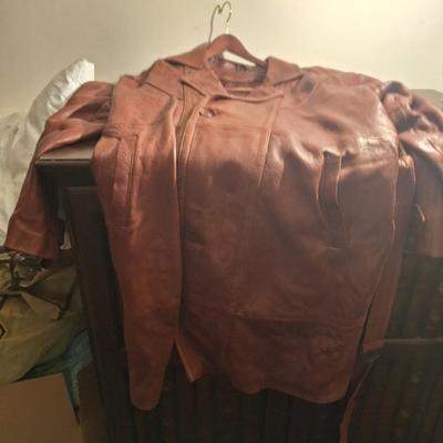 Leather Trench