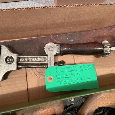 Box of Assorted Vintage Tools