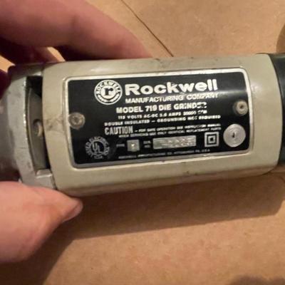 Rockwell Die Grinder