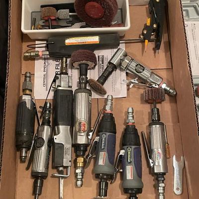 Lot of Air Tools - Die Grinders