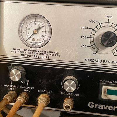 Gravermax engraving tool system w/all hoses