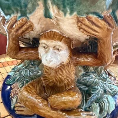 Monkey Serving Display Dish Bowl