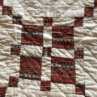 Antique Vintage Chain Quilt