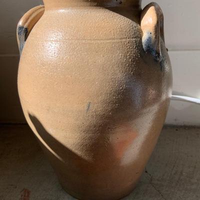 Antique Vintage Salt Glazed Stoneware Jug E. B. Farrah & Sons