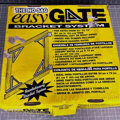 Easy Gate Bracket System NEW IN THE BOX | EstateSales.org