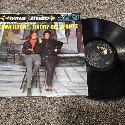 Lane Horne and Harry Belafonte Record
