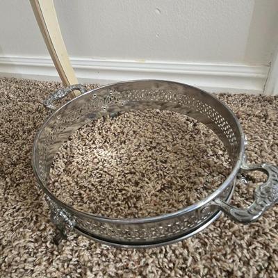 Vintage metal holder