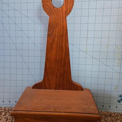 Wood door stop