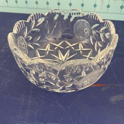 Vintage glass bowls