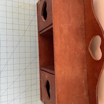 Wood shelf