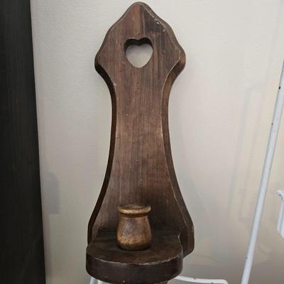 Candle holder wall hang