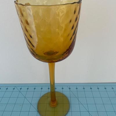 Amber glass