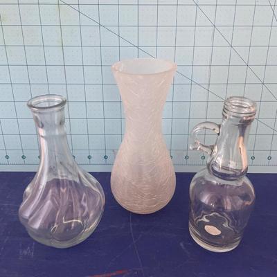 Glass vases