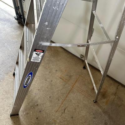 LOT 3G: 6’ Werner 6’ Folding Ladder