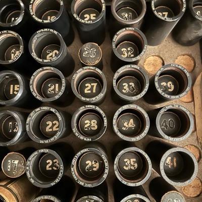 Sale Photo Thumbnail #7: Antique Edison standard phonograph and Edison phonograph wax cylinders