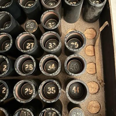 Sale Photo Thumbnail #6: Antique Edison standard phonograph and Edison phonograph wax cylinders