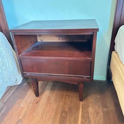 Sale Photo Thumbnail #21: Vintage wood nightstand 22 inches wide 15 inches deep 24 inches tall