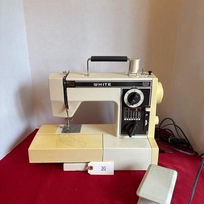 Sale Photo Thumbnail #28: precision zigzag sewing machine buy White