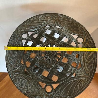 Sale Photo Thumbnail #42: Cast iron plant stand