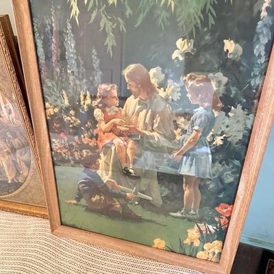 Sale Photo Thumbnail #44: Friend religious prints 17 inches wide 23 inches tall