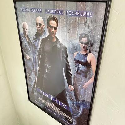 Sale Photo Thumbnail #63: Frame the matrix poster 27” x 39”