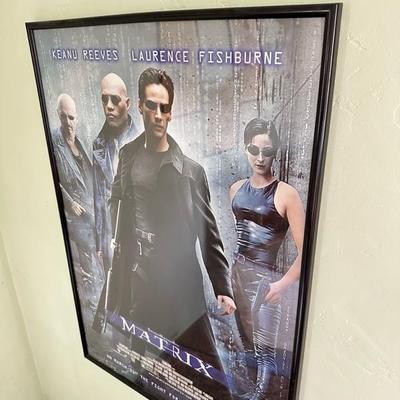 Sale Photo Thumbnail #62: Frame the matrix poster 27” x 39”