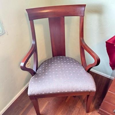 Sale Photo Thumbnail #80: Ethan Allen armchair 24 inches across 36 inches tall ￼