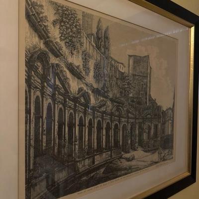 Sale Photo Thumbnail #92: Framed print width 32 & Length 26