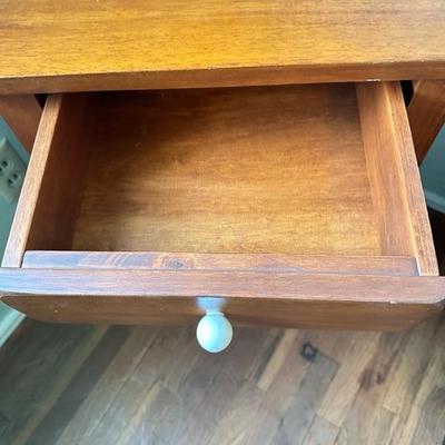 Sale Photo Thumbnail #103: Wood cabinet/nightstand 19 inches wide 16 inches deep 27 inches tall