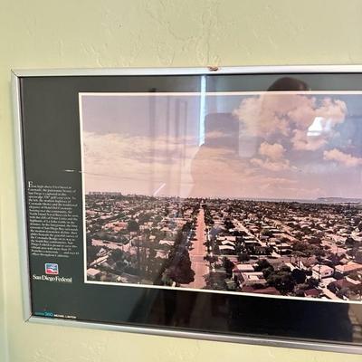 Sale Photo Thumbnail #194: 58 x 13 vintage San Diego Federal panoramic photo of San Diego Bay