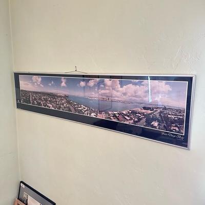 Sale Photo Thumbnail #191: 58 x 13 vintage San Diego Federal panoramic photo of San Diego Bay