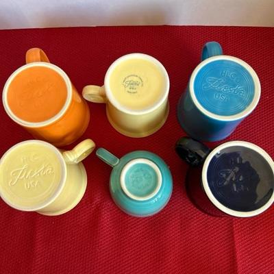 Sale Photo Thumbnail #216: Fiesta mugs