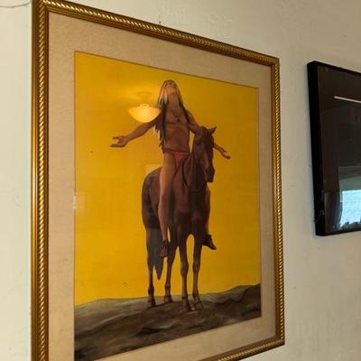 Sale Photo Thumbnail #218: Framed pictures 