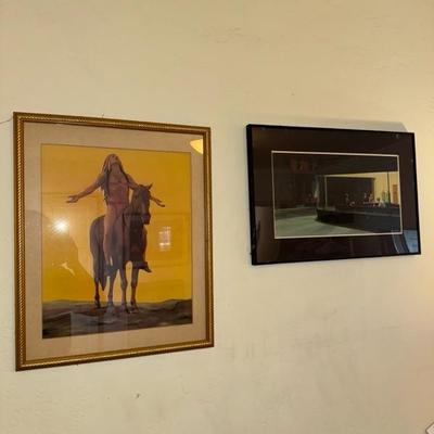 Sale Photo Thumbnail #217: Framed pictures 