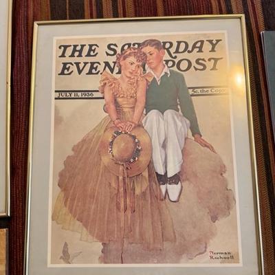 Sale Photo Thumbnail #228: Framed pictures 