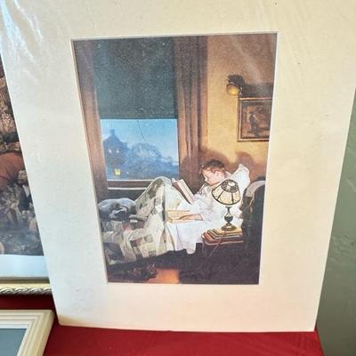Sale Photo Thumbnail #237: Five prints of variety of subjects largest print picture 29 x 22