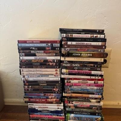 Sale Photo Thumbnail #242: variety of DVDs