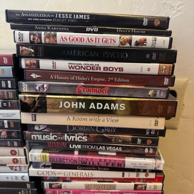 Sale Photo Thumbnail #244: variety of DVDs