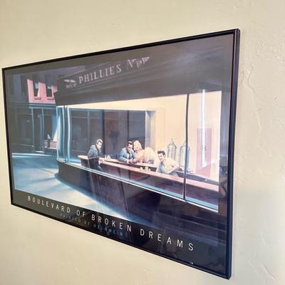 Sale Photo Thumbnail #254: Framed to print Boulevard of broken dreams 36” x 22”
